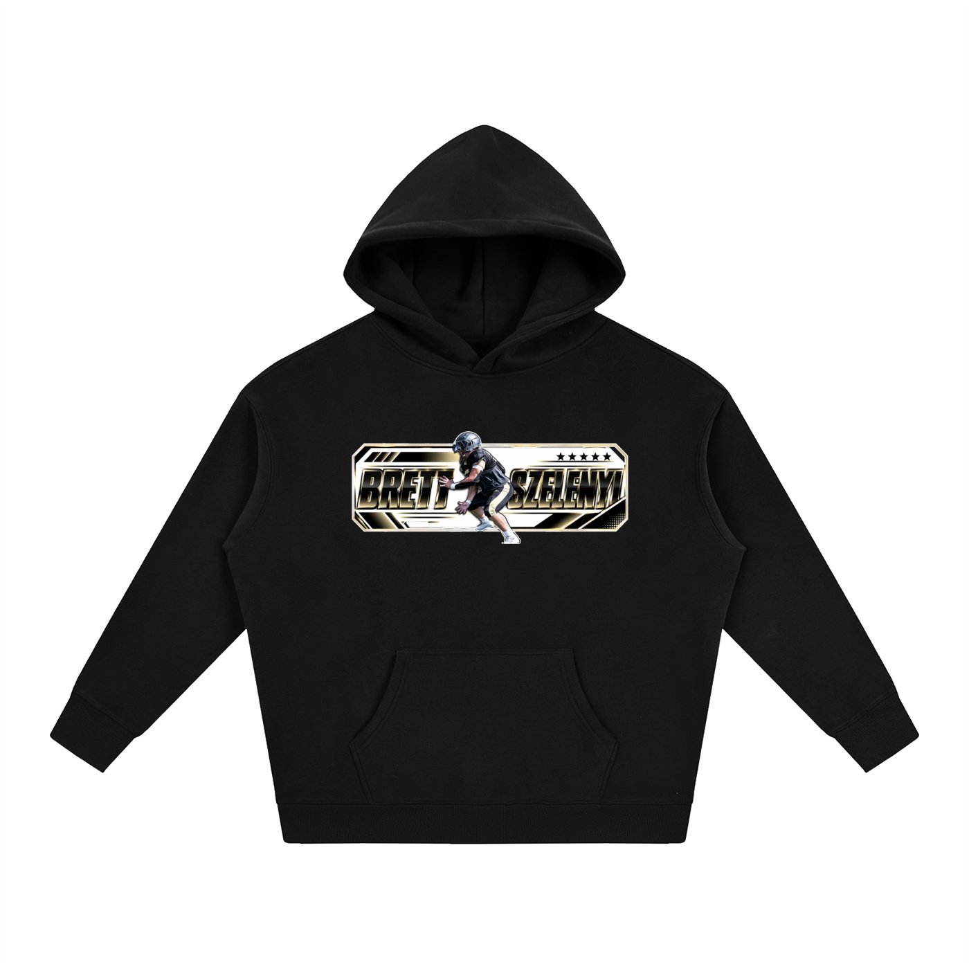 brett szelenyi  Oversize Fleeced Hoodie - Image 1