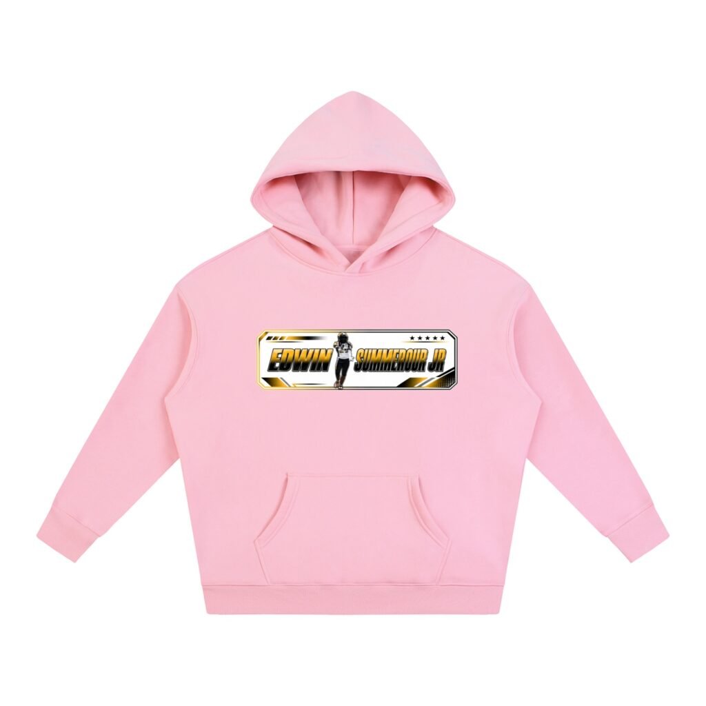 Edwin summerour jr Oversize Fleeced Hoodie