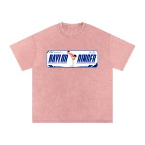 Baylor dinger Snow Washed Oversized TEE - Image 5