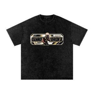 Dannie Johnson jr Snow Washed Oversized TEE - Image 1