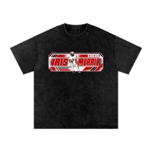 Iris Merrill Snow Washed Oversized TEE - Image 1