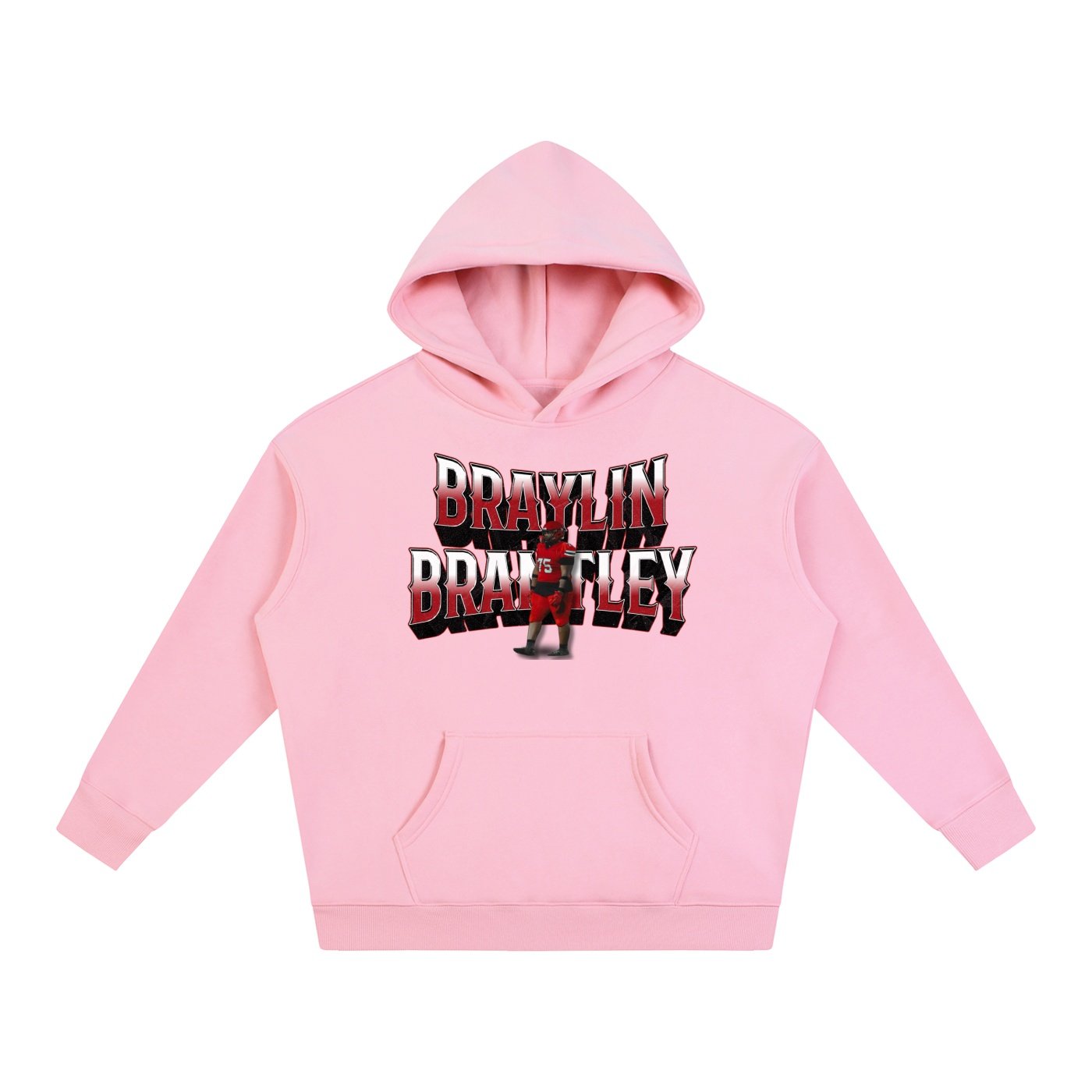 Braylin Brantley Oversize Fleeced Hoodie - Image 5
