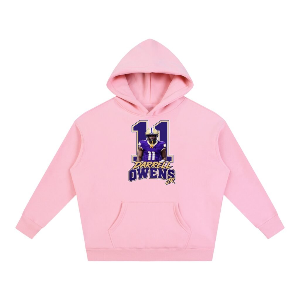 Darrell owens jr Oversize Fleeced Hoodie