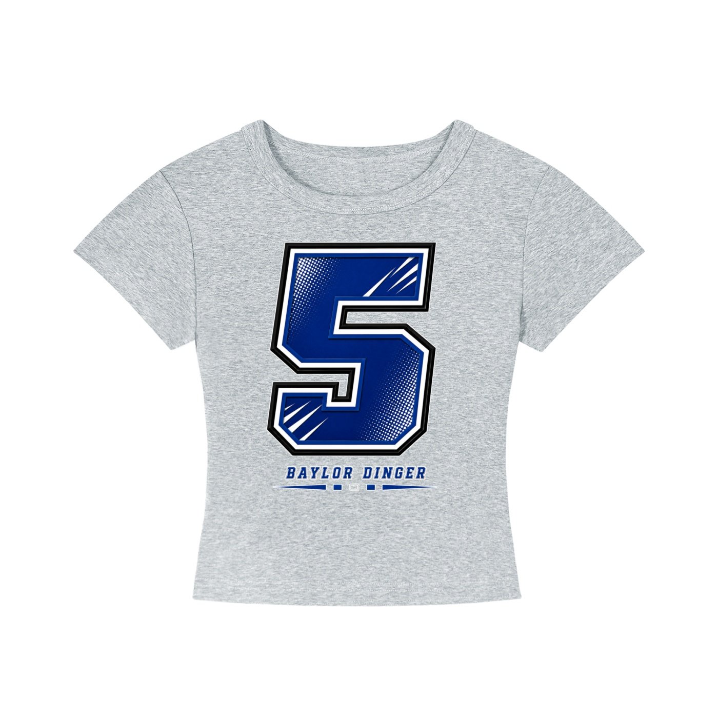 Baylor dinger Women's CropTop - Image 3