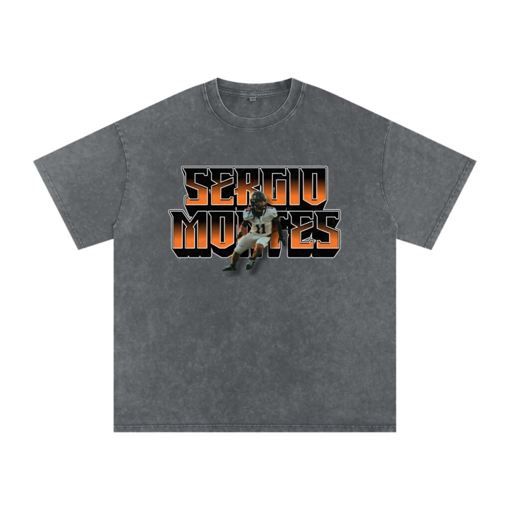 Sergio Montes Snow Washed Oversized TEE