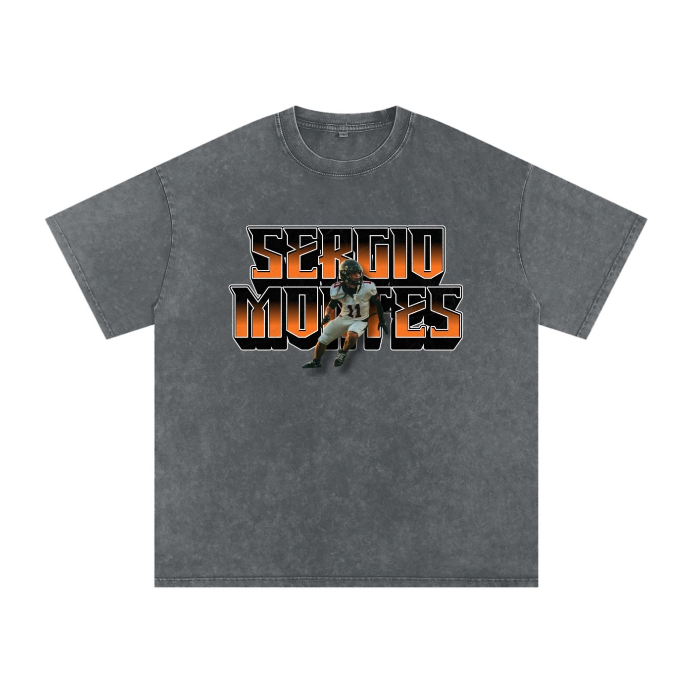Sergio Montes  Snow Washed Oversized TEE - Image 4