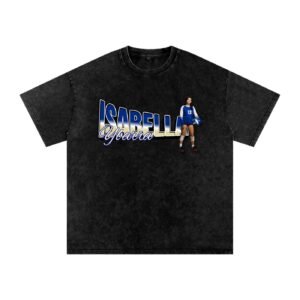 Isabella Ybarra Snow Washed Oversized TEE - Image 1