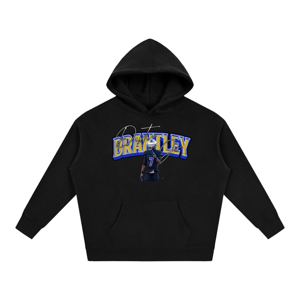 Dexter Brantley Jr, Oversize Fleeced Hoodie