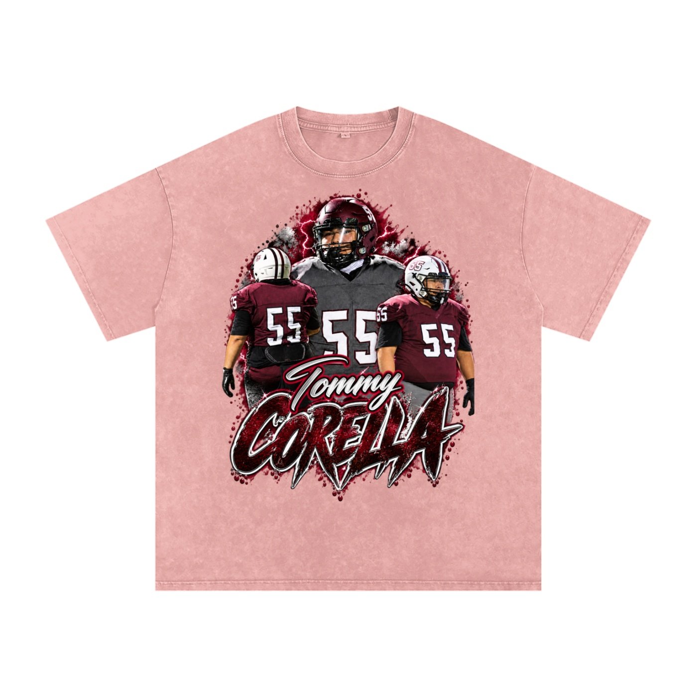 Tommy Corella Snow Washed Oversized TEE - Image 5