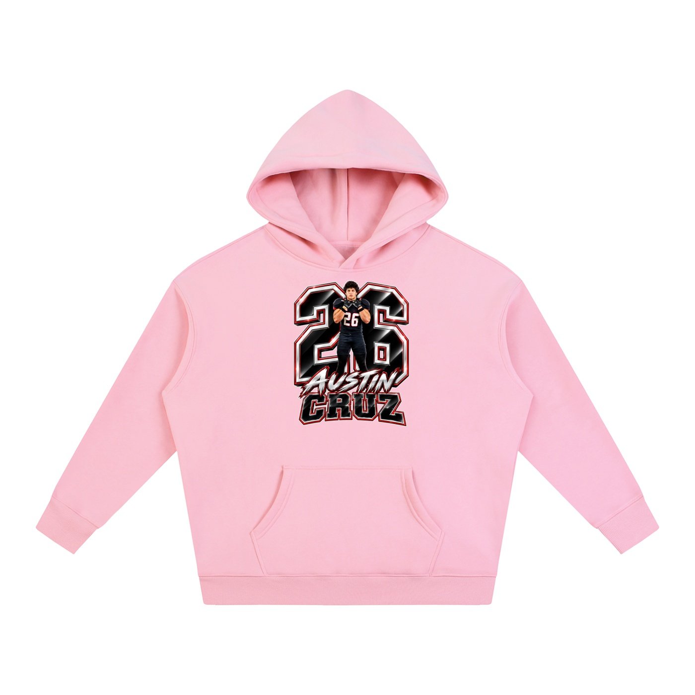 Austin Cruz Oversize Fleeced Hoodie - Image 5