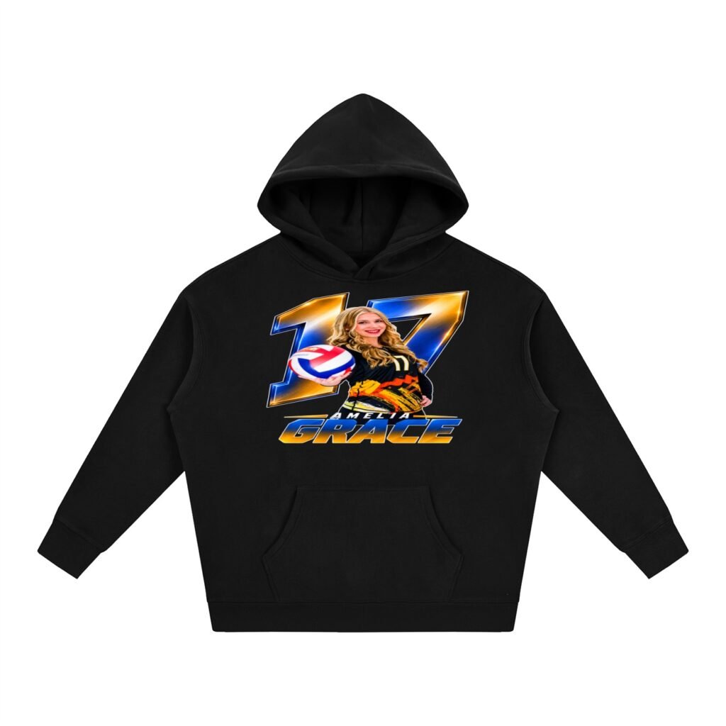 Amelia Grace Oversize Fleeced Hoodie