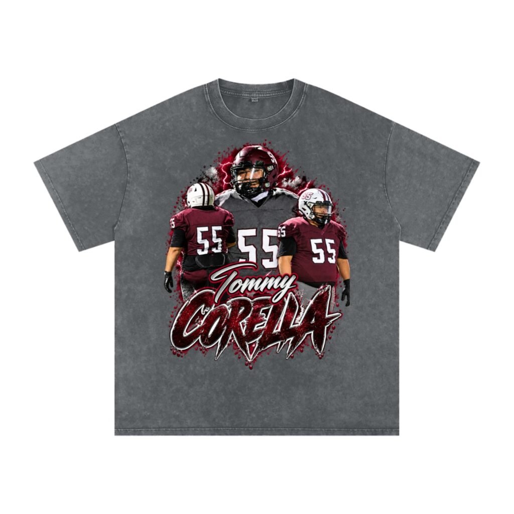 Tommy Corella Snow Washed Oversized TEE