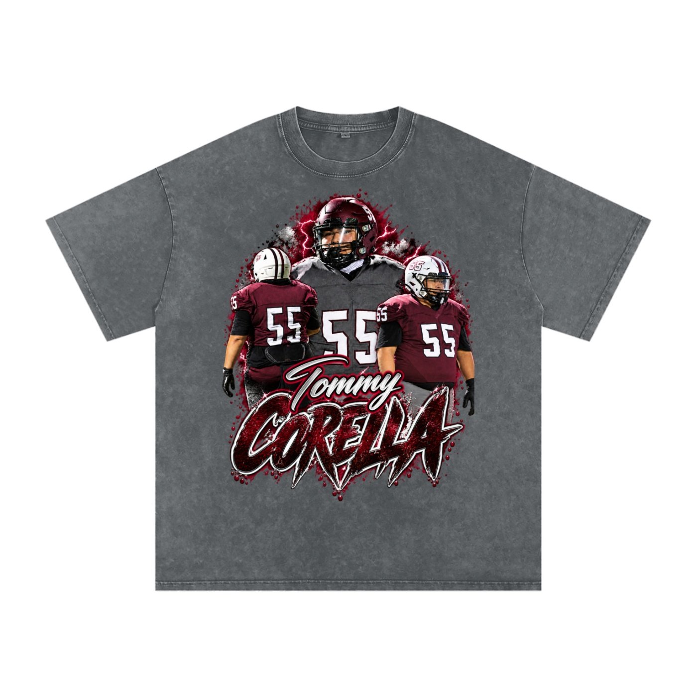 Tommy Corella Snow Washed Oversized TEE - Image 4