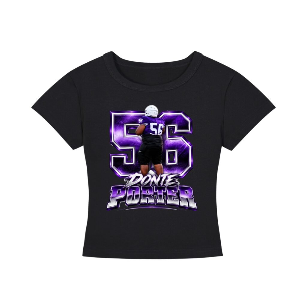 Donte Porter ll Women's CropTop