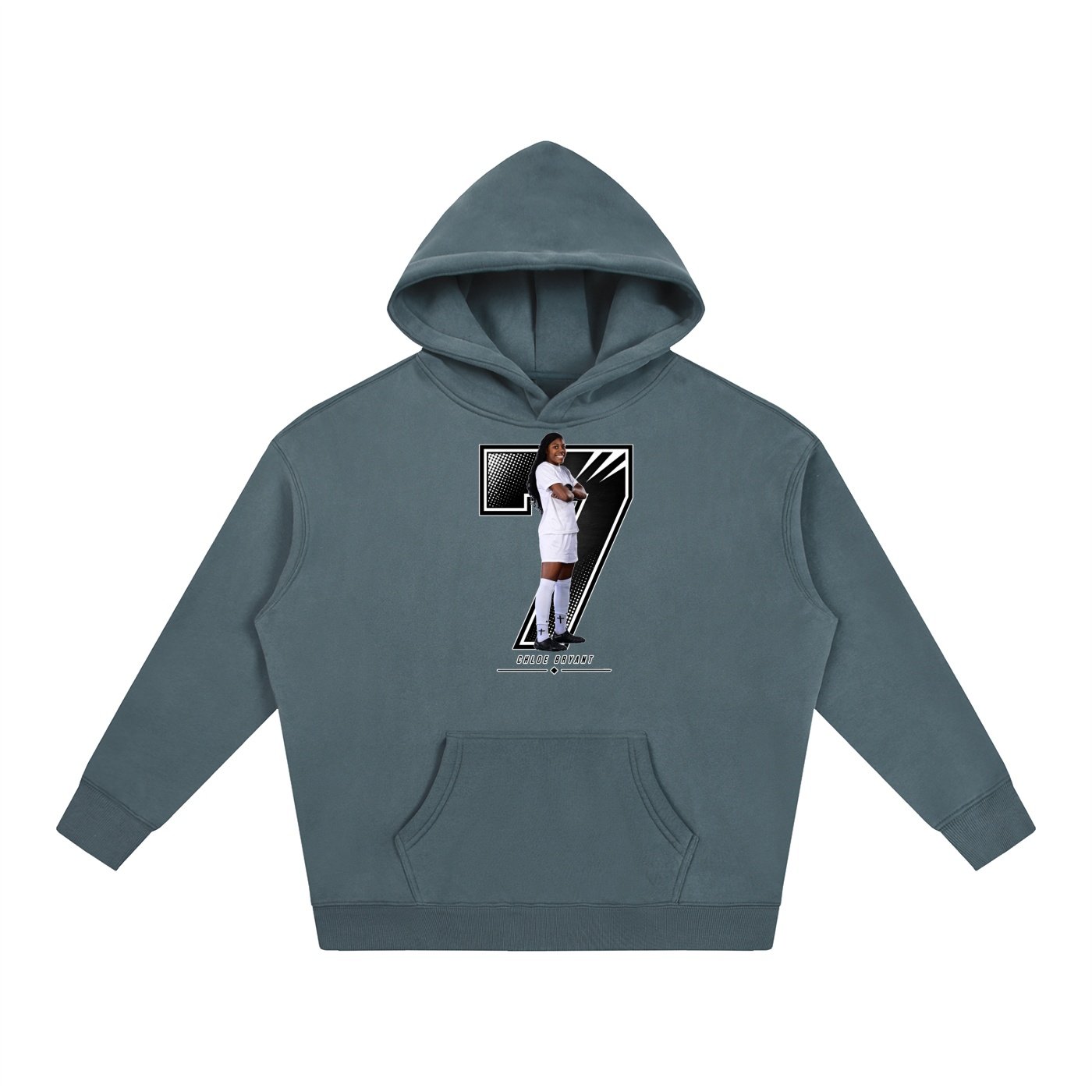 Chloe Bryant Oversize Fleeced Hoodie - Image 4