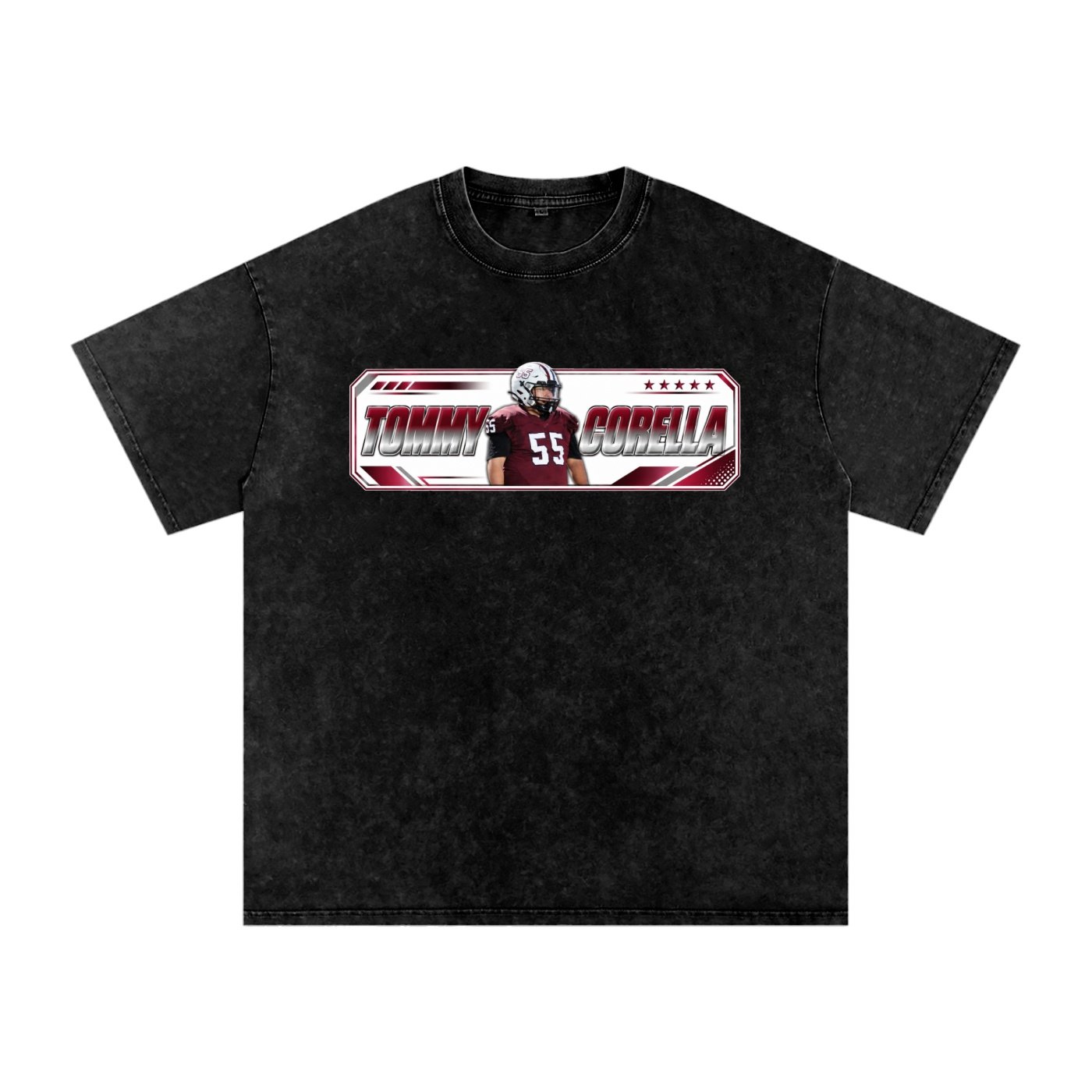 Tommy Corella Snow Washed Oversized TEE - Image 1