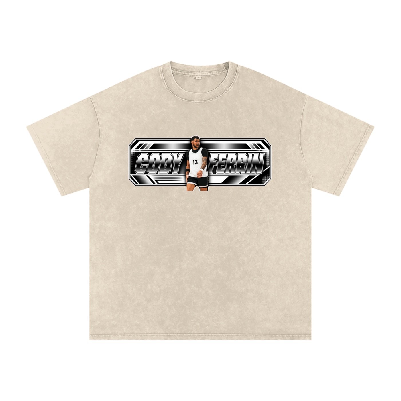 Cody Ferrin  Snow Washed Oversized TEE - Image 2