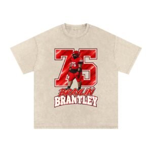 Braylin Brantley Snow Washed Oversized TEE - Image 2
