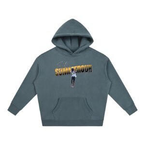 Edwin summerour jr Oversize Fleeced Hoodie - Image 4