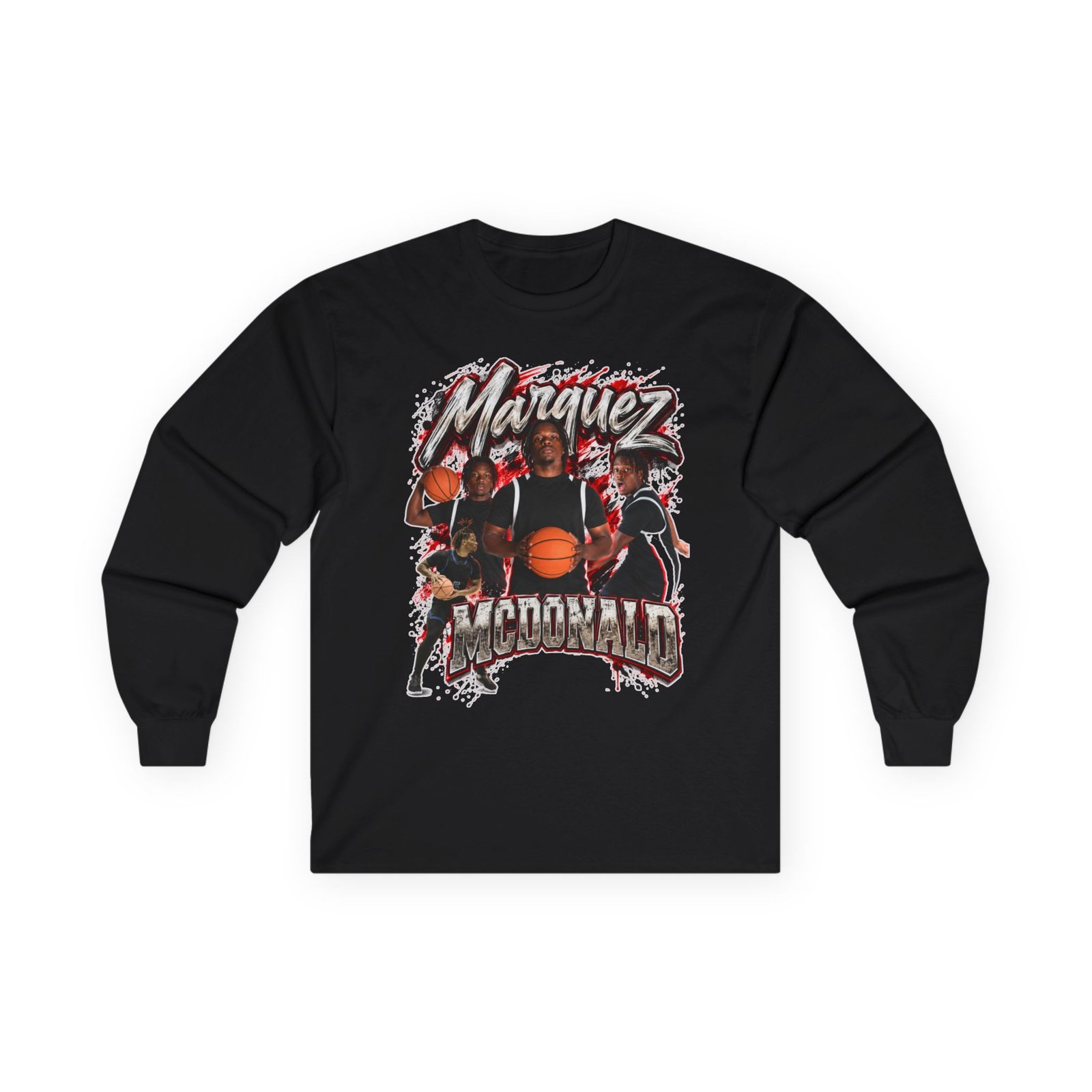 Marquez Mcdonald Unisex Cotton Long Sleeve Tee - Image 1