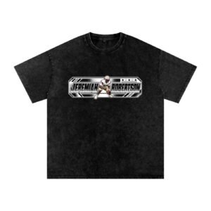 Jeremiah Robertson  Snow Washed Oversized TEE - Image 1
