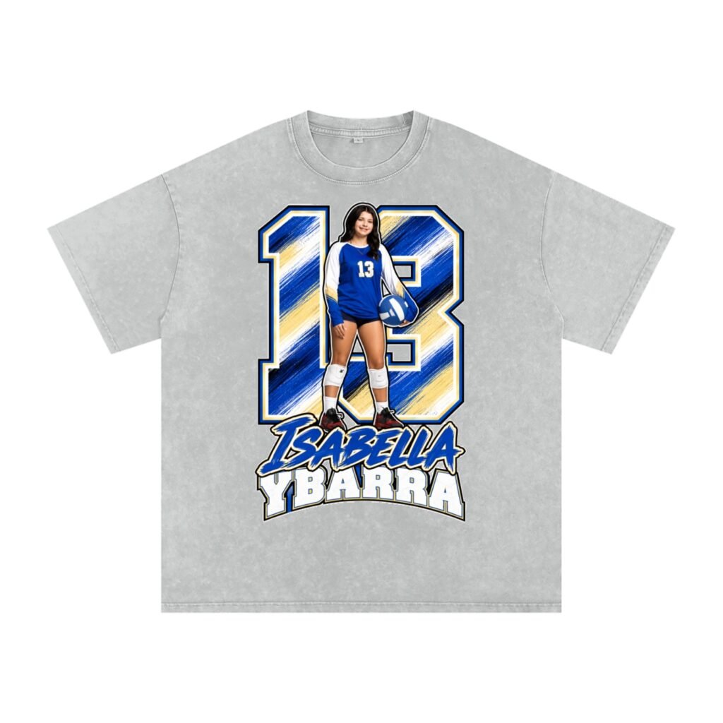 Isabella Ybarra Snow Washed Oversized TEE