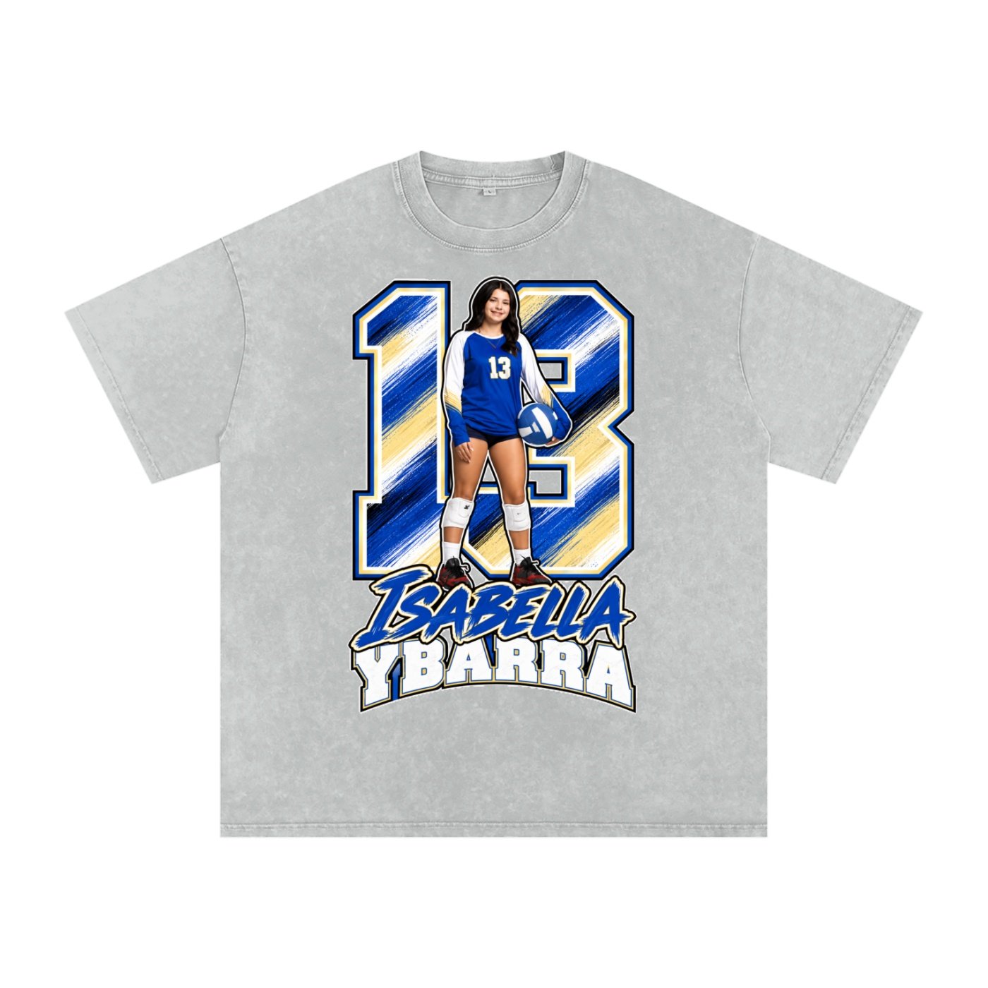 Isabella Ybarra Snow Washed Oversized TEE - Image 3