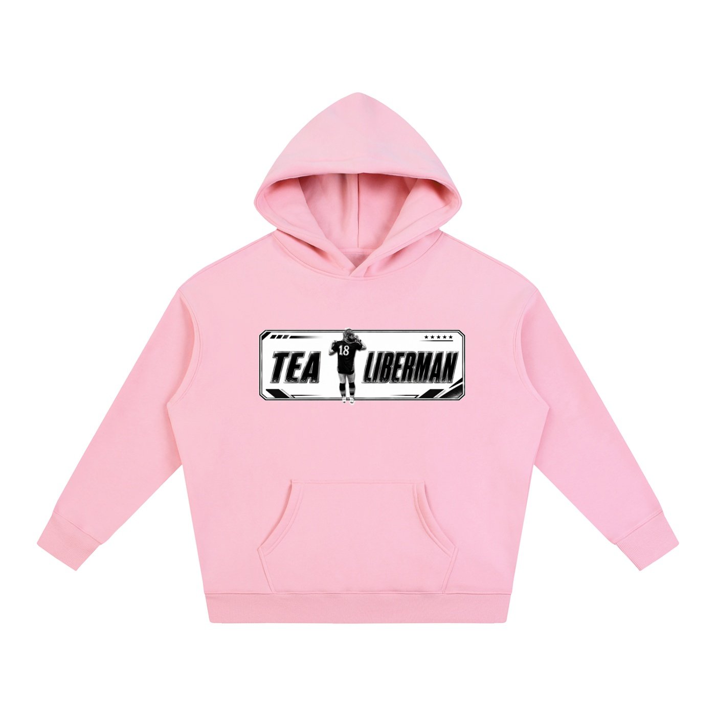 Tèa Liberman Oversize Fleeced Hoodie - Image 5