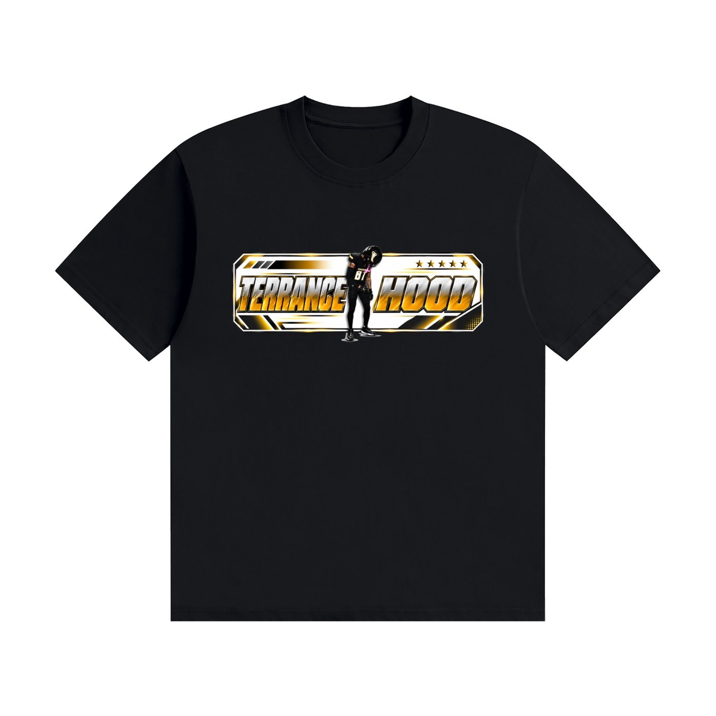 Terrance Hood  Unisex Cotton T-Shirt - Image 1