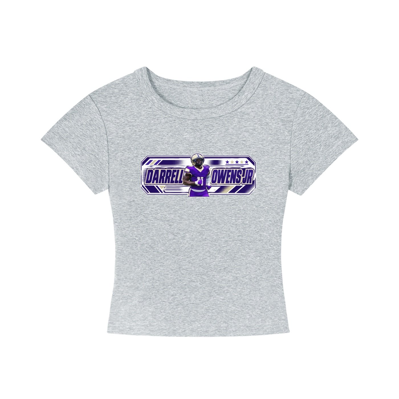 Darrell owens jr Women's CropTop - Image 3