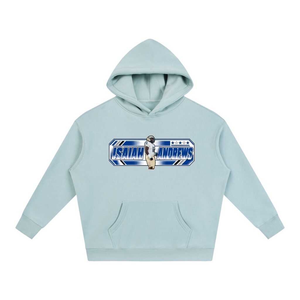 Isaiah Andrews  Oversize Fleeced Hoodie