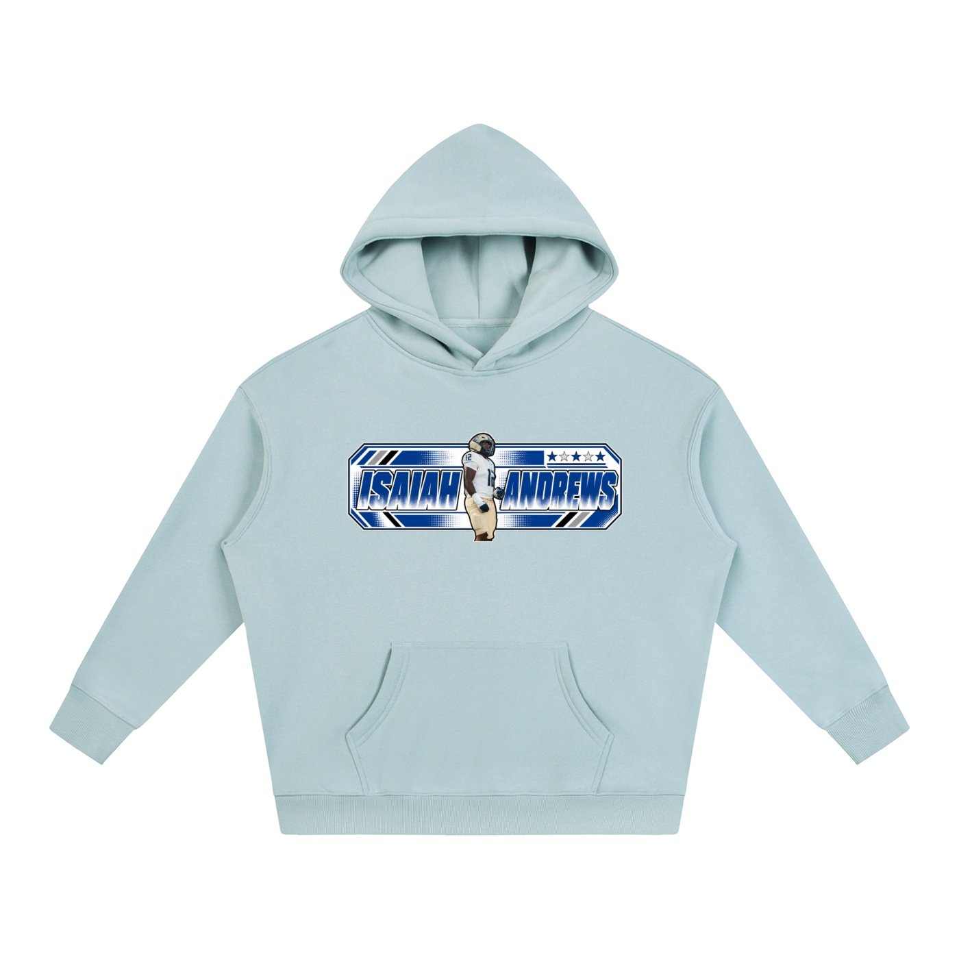 Isaiah Andrews  Oversize Fleeced Hoodie - Image 3