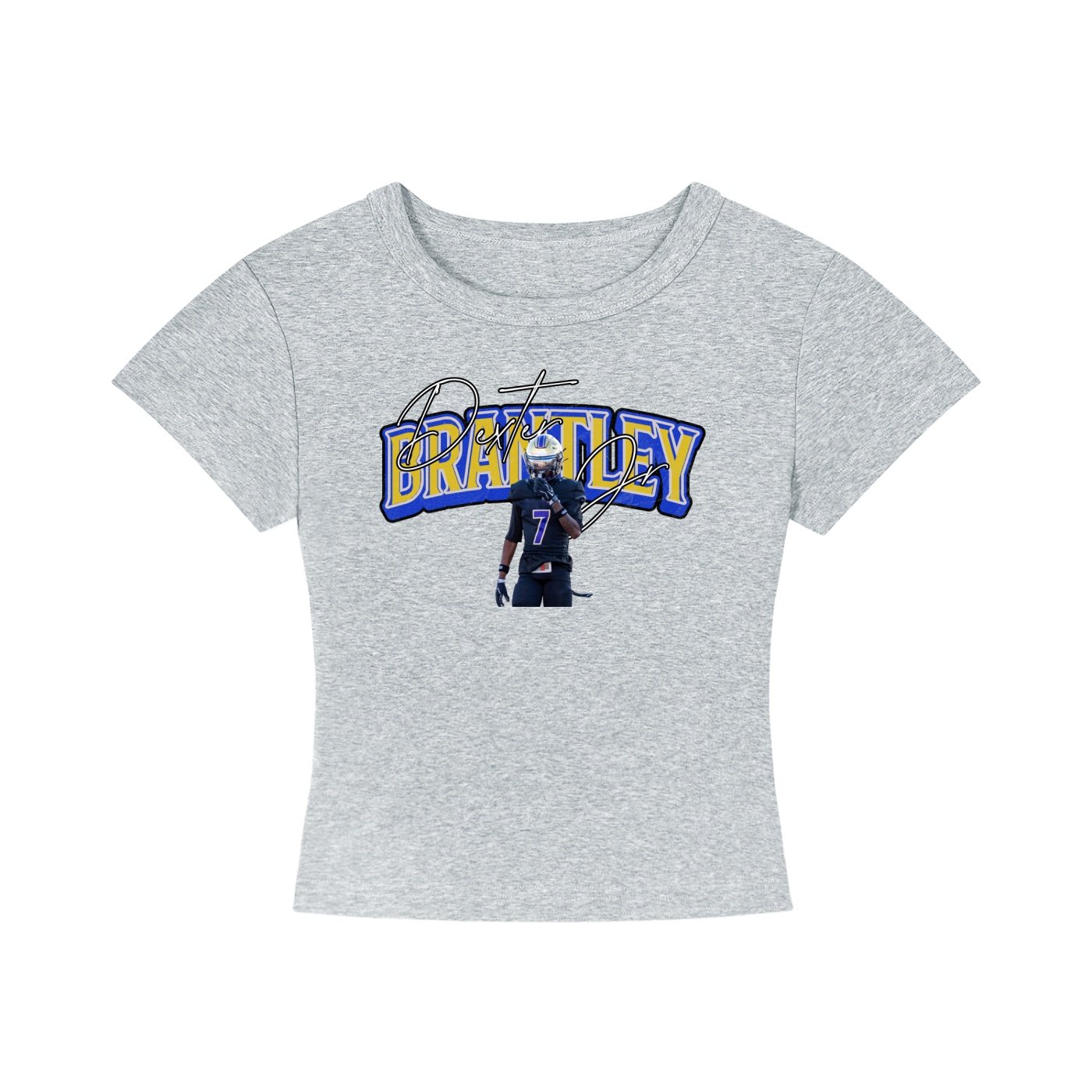 Dexter Brantley Jr,  Women's CropTop - Image 3