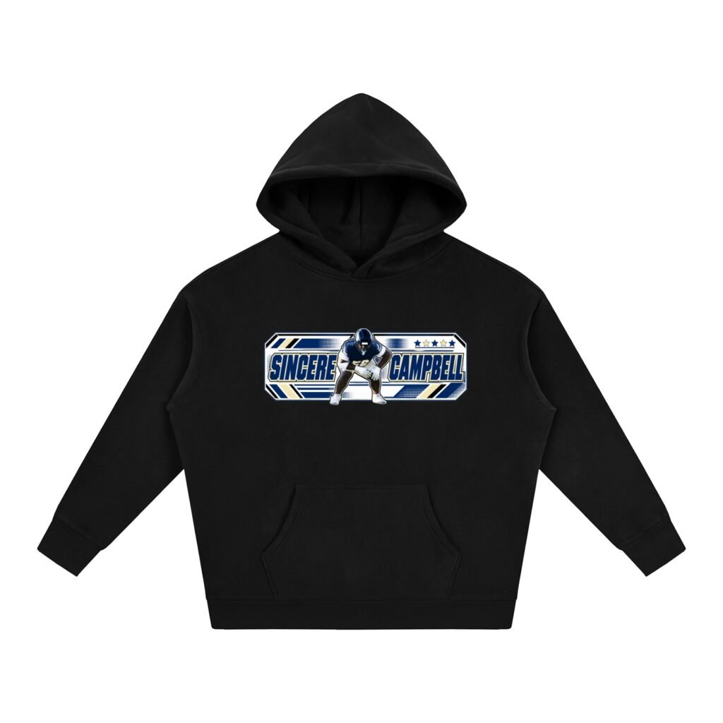 Sincere Campbell Oversize Fleeced Hoodie