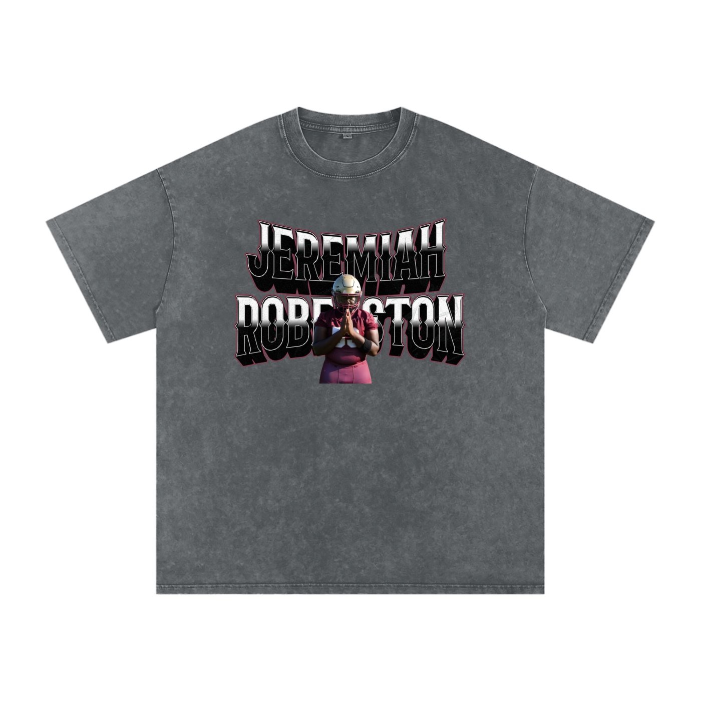 Jeremiah Robertson  Snow Washed Oversized TEE - Image 6