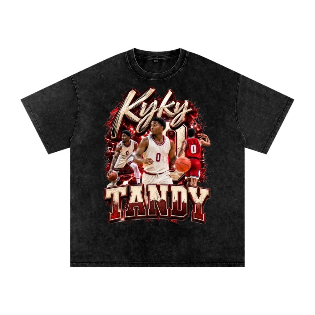 Kyky Tandy Snow Washed Oversized TEE