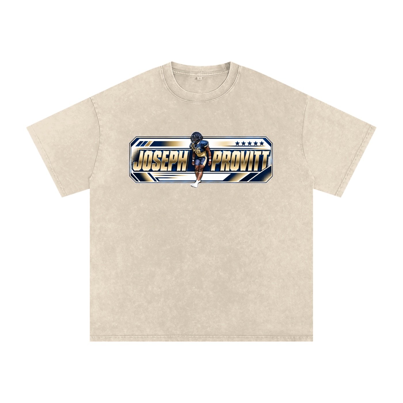 Joseph Provitt  Snow Washed Oversized TEE - Image 2