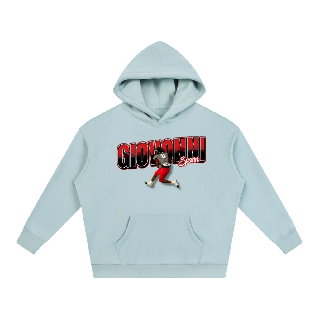 Giovonni Spann  Oversize Fleeced Hoodie