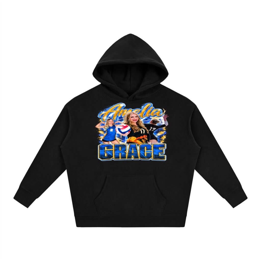Amelia Grace Oversize Fleeced Hoodie