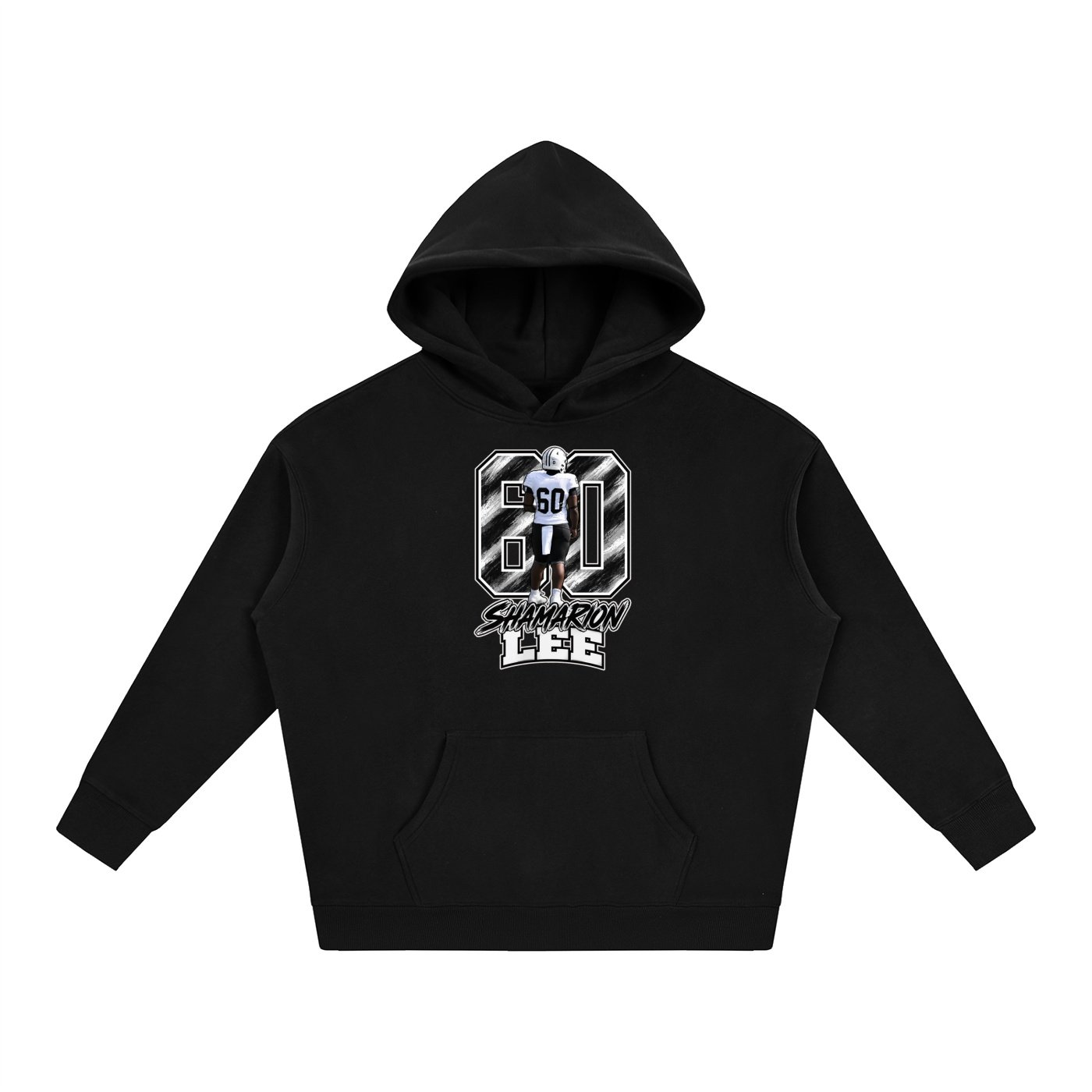 Shamarion Lee Oversize Fleeced Hoodie - Image 1