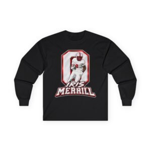 Iris Merrill Unisex Cotton Long Sleeve Tee - Image 1