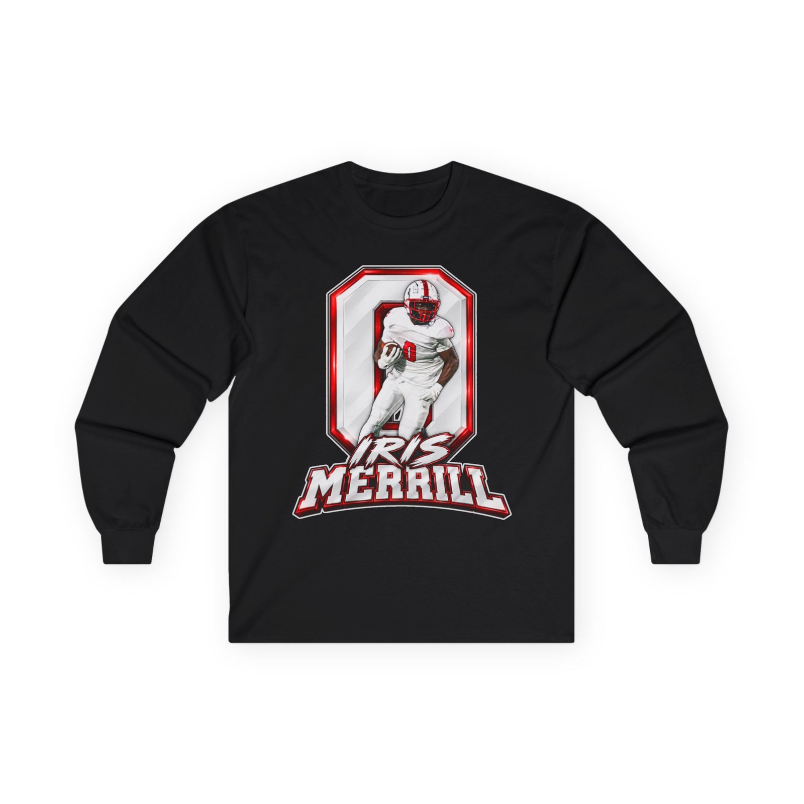 Iris Merrill Unisex Cotton Long Sleeve Tee - Image 1