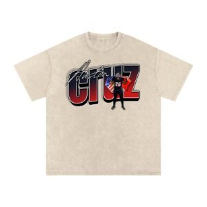 Austin Cruz Snow Washed Oversized TEE - Image 2