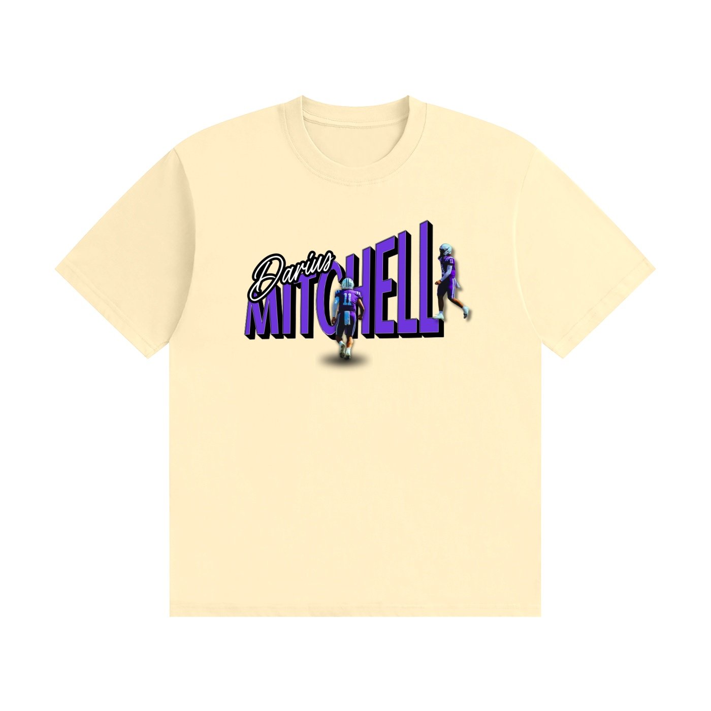 Darius Mitchell Unisex Cotton T-Shirt - Image 3