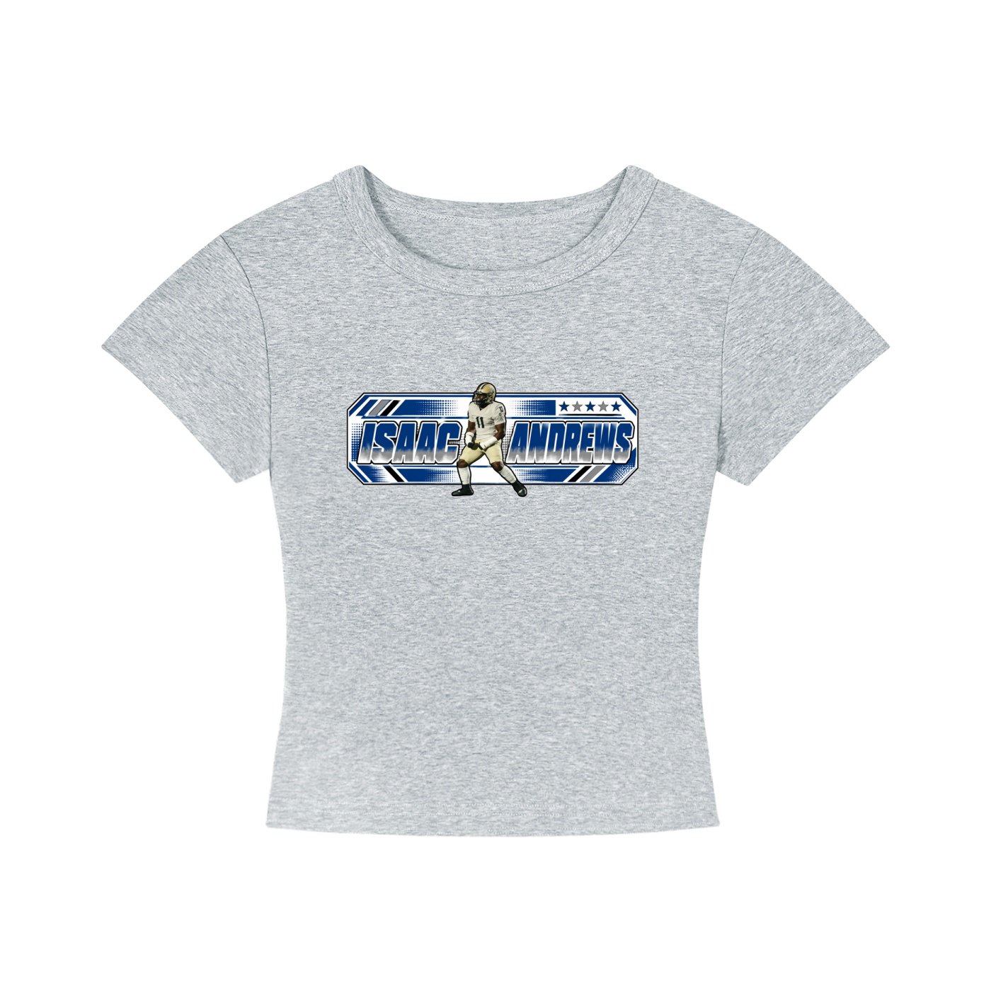Isaac Andrews  Women's CropTop - Image 3