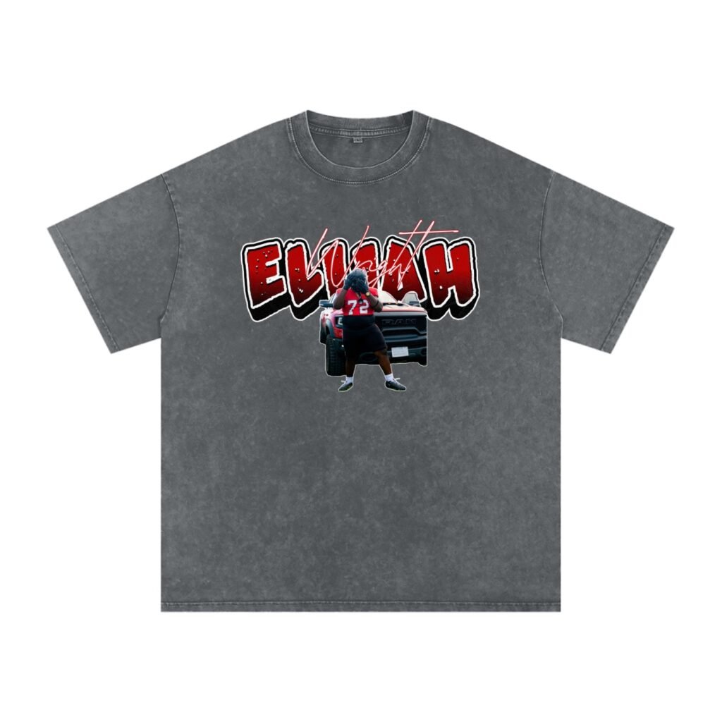 Elijah Wright  Snow Washed Oversized TEE