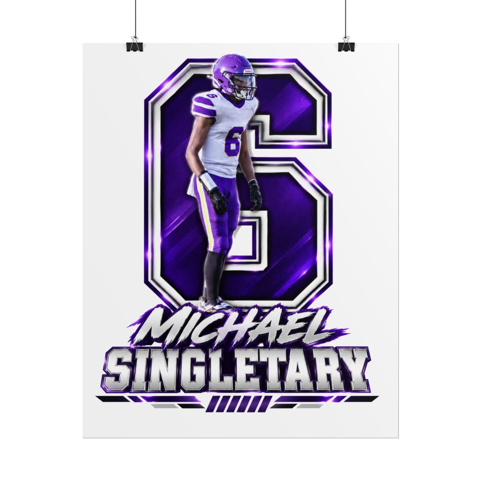 Michael Singletary Posters - Image 1