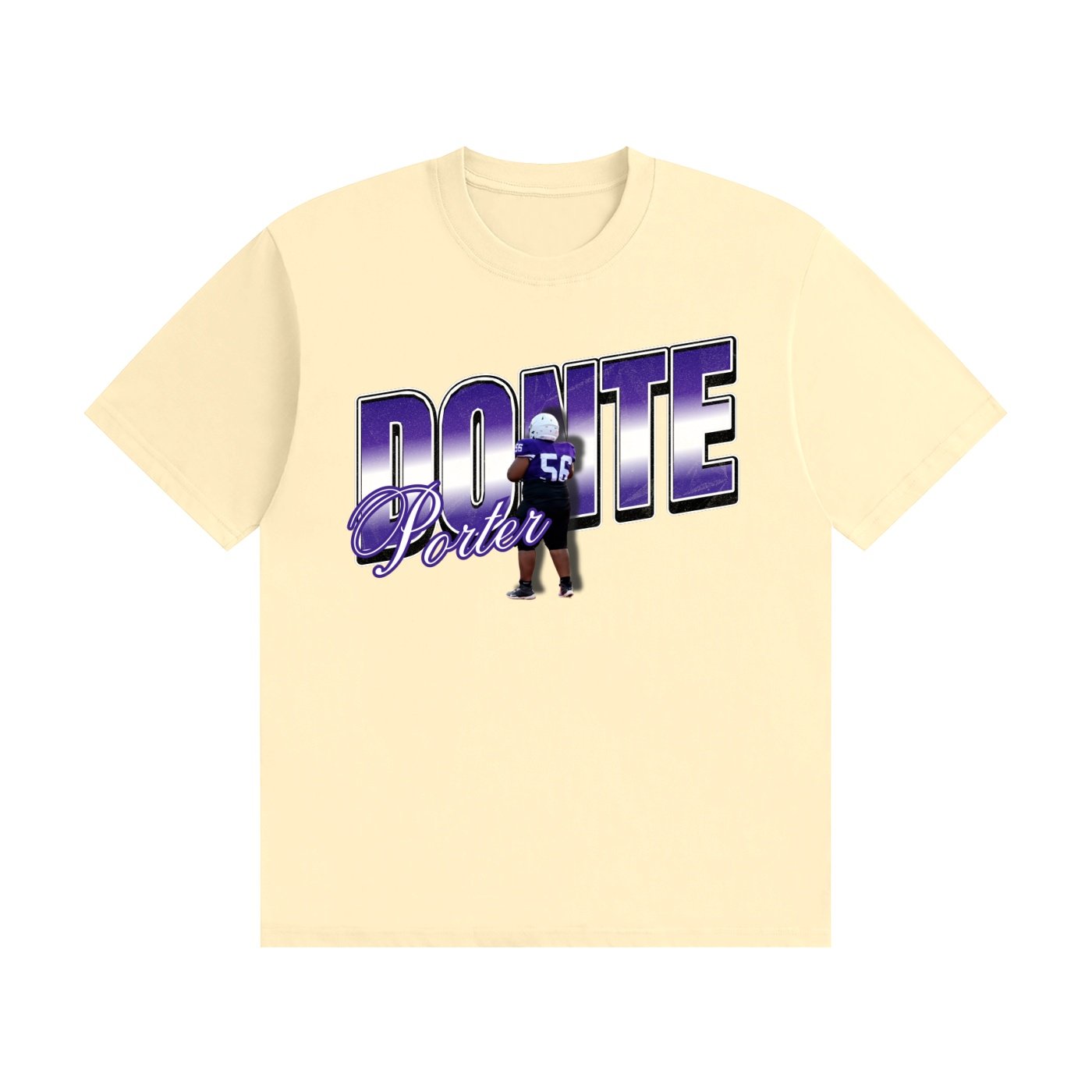 Donte Porter ll Unisex Cotton T-Shirt - Image 3