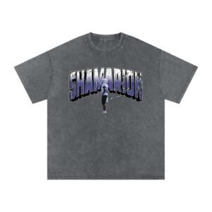 Shamarion Lee Snow Washed Oversized TEE - Image 4