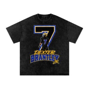 Dexter Brantley Jr, Snow Washed Oversized TEE - Image 1